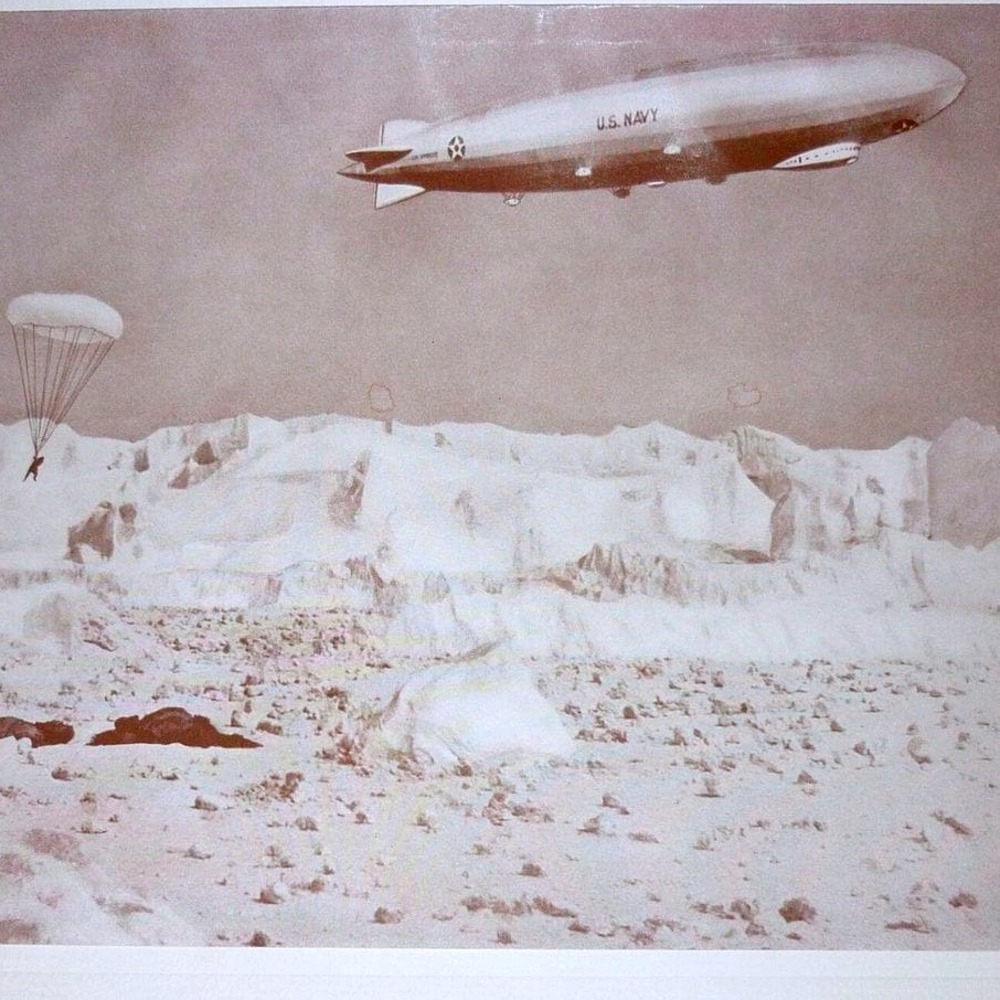 Vintage 1969 The Red Tent Movie Still US Navy Blimp Arctic Rescue Deluxe Photo